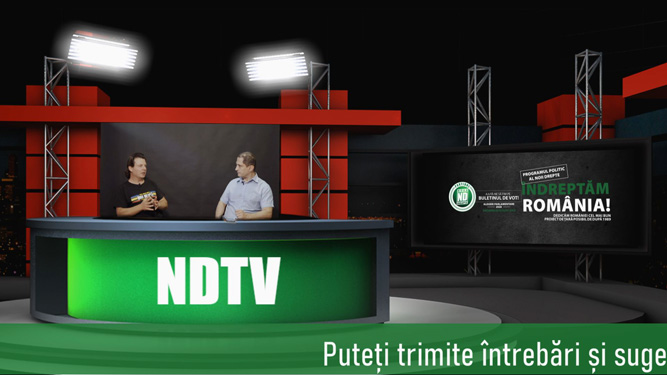 NDTV Voci Nationaliste Tudor Ionescu